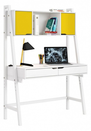 Стол письменный Polini kids Mirum 1446, белый. Фото №1