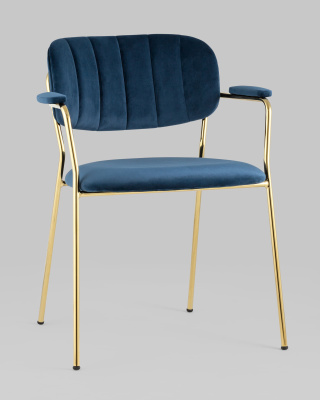 Стул Кэрол синий. Фото №3