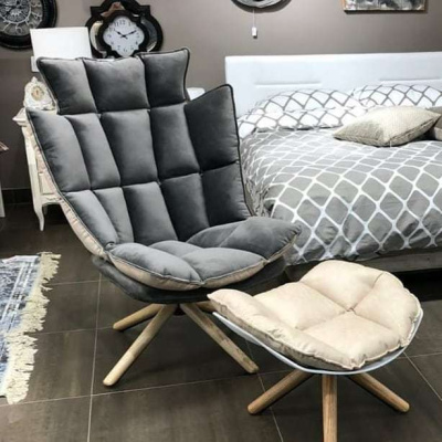 Банкетка DC-1565A(F) бежевый HE510-01B. Фото