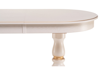 Стол деревянный Красидиано 150 слоновая кость / золото. Фото №5