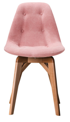 Стул EAMES lite Розов/Натуральный Бук. Фото №4