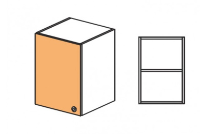 Шкаф верхний Силуэт. Фото