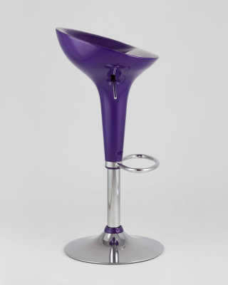 Стул барный Bomba (Бомба) фиолетовый фото Стул барный Bomba (Бомба) фиолетовый. Фото