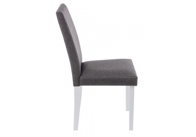 Стул деревянный Стул Gross white / dark grey. Фото