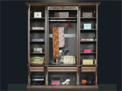 Шкаф 4-х ств. Б 13.1. Фото