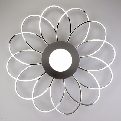 Потолочная люстра Eurosvet Jenssen 90105/13 хром 168W. Фото №2