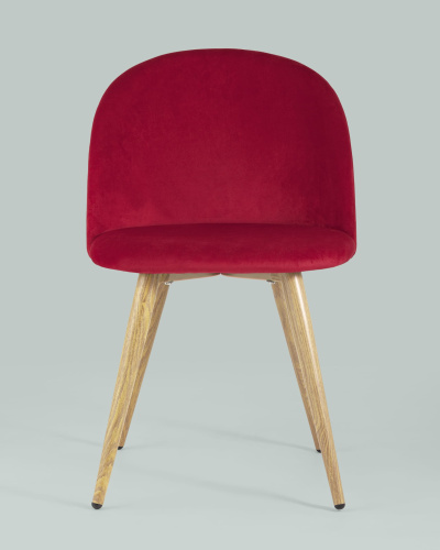Стул Лион велюр красный. Фото №5