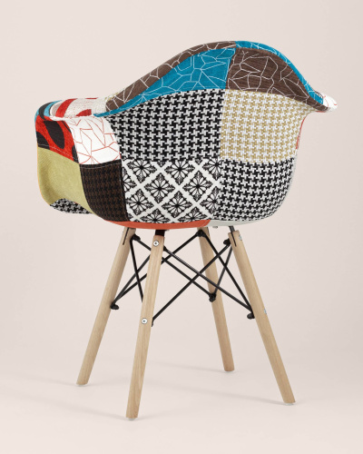 Кресло DSW пэчворк. Фото №6