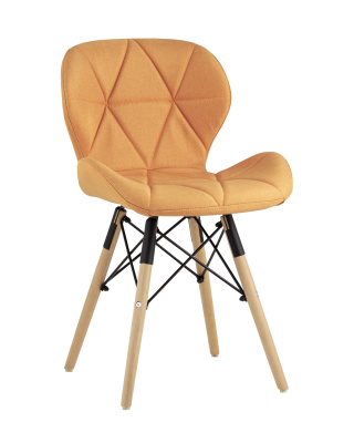 Стул Бон рогожка оранжевый. Фото №2