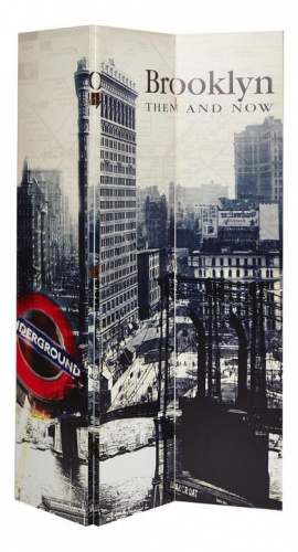 Ширма BROOKLYN (3 створки) 40x180 см. Фото №1