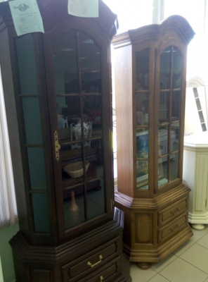 Шкаф для посуды Ноктюрн ГМ 5261 С (зеркало). Фото