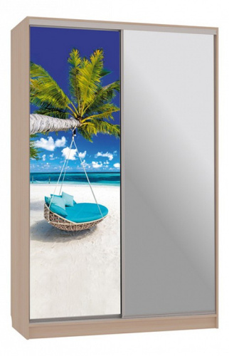 Гранд 9-600 77 (полки справа) дуб млечный. Фото №1