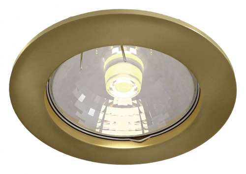 Встраиваемый светильник Maytoni Metal DL009-2-01-BZ. Фото №1