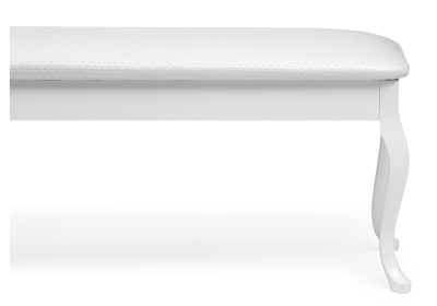 Банкетка Хиль белая / кожзам белый пунто. Фото №4