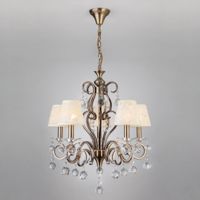 Подвесная люстра Eurosvet Eileen 1448/5 античная бронза Strotskis. Фото №2