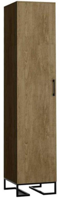 Шкаф одностворчатый Loft 45 см Дуб Табак. Фото