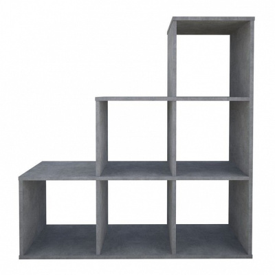 Стеллаж Polini Home Smart, серый. Фото №3