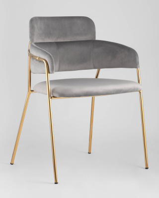 Стул Полин светло-серый. Фото