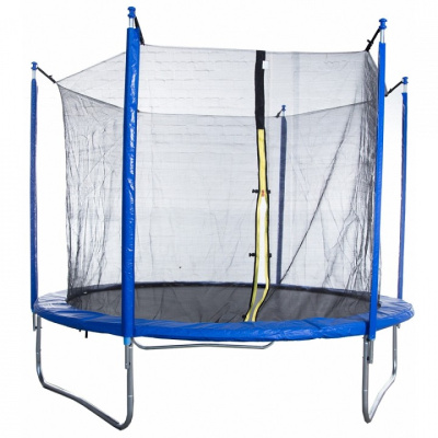 Батут AL-in244 2440 мм, синий, черный. Фото