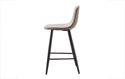 Стул полубарный 350S бежевый/черный. Фото №4