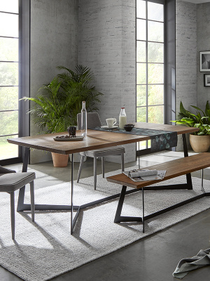 Обеденный стол DUPEN DT-35 Дуб OREGON. Фото