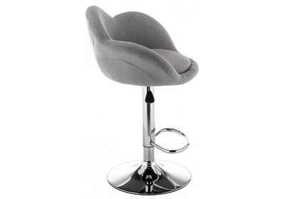 Барный стул Cotton серый фото Барный стул Cotton серый. Фото №3