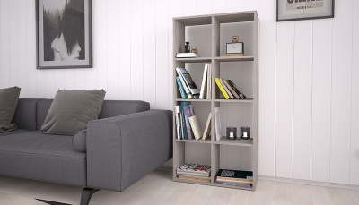 Стеллаж Polini Home Smart, серый. Фото №5