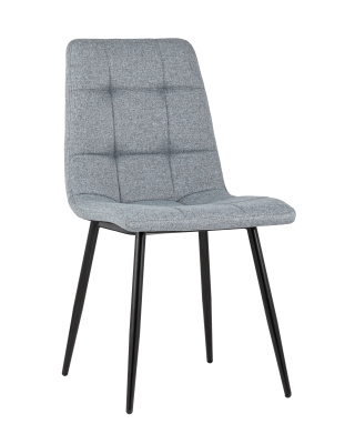 Стул Вольт рогожка серо-голубой фото Стул Вольт рогожка серо-голубой. Фото