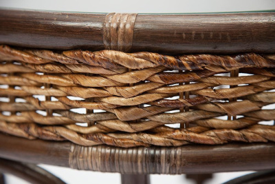 Комплект для отдыха Mandalino 05/21 Pecan  стол и 4 кресла. Фото