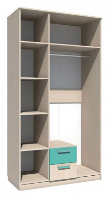 Шкаф платяной Рико НМ 013.08-01. Фото №2