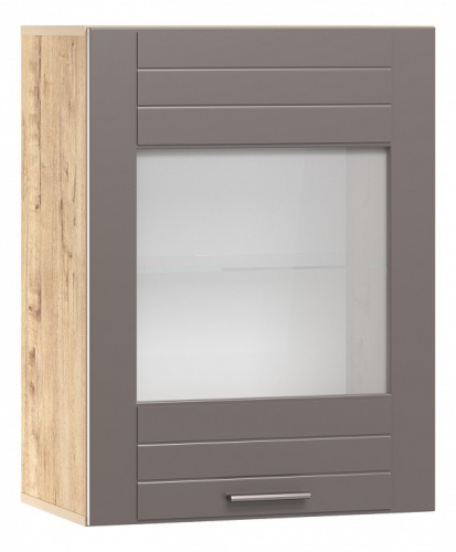 Шкаф навесной  Livorno  НМ 011.30-01, Софт Графит, Дуб Бунратти. Фото №1
