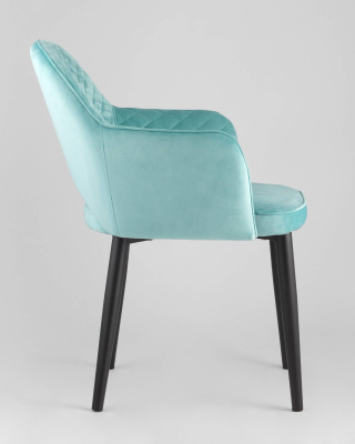 Стул Венера диамант велюр мятный. Фото