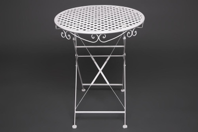 Кованый стол Secret De Maison Patio белый. Фото