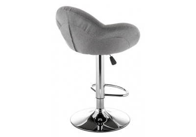 Барный стул Cotton серый фото Барный стул Cotton серый. Фото №4