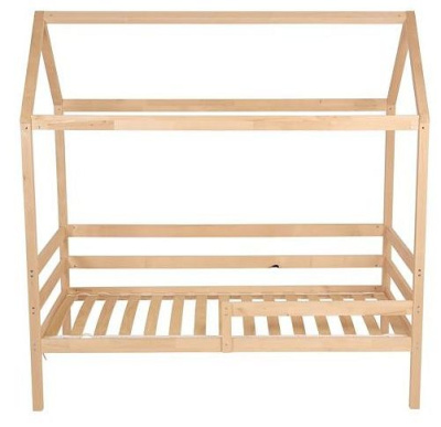Кровать-домик Polini Kids Simple, коричневый. Фото