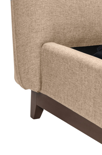 Кровать с ортопедическим основанием 1.8 Сканди Лайт Бежевый. Фото №6